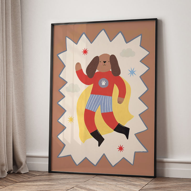 Lustige Cartoon-Wandkunst für  – Baby Nursery Posters Bewertung und Preis