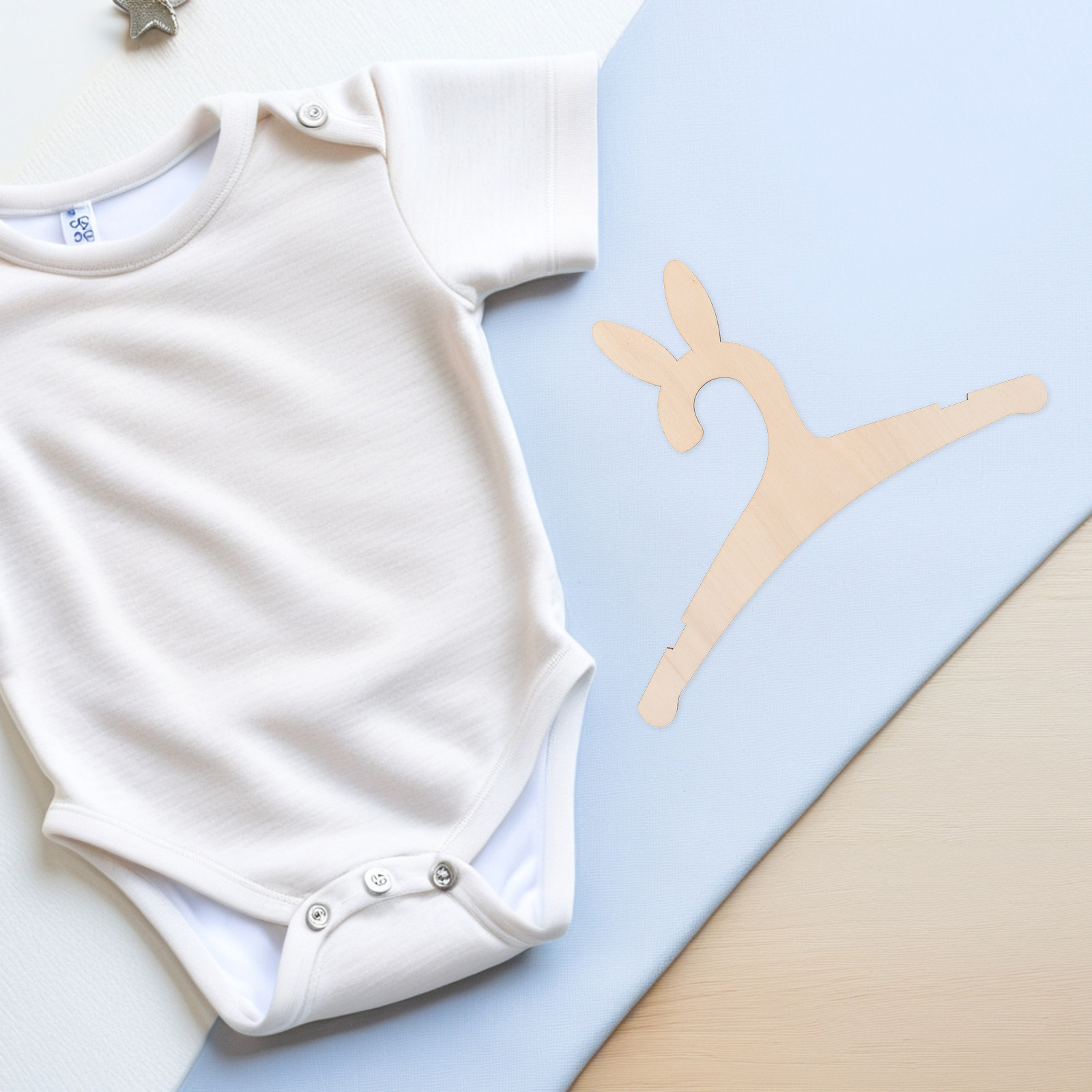 5 Stück DIY Holz-Kleiderbügel  – Baby Nursery Diy Bewertung und Preis